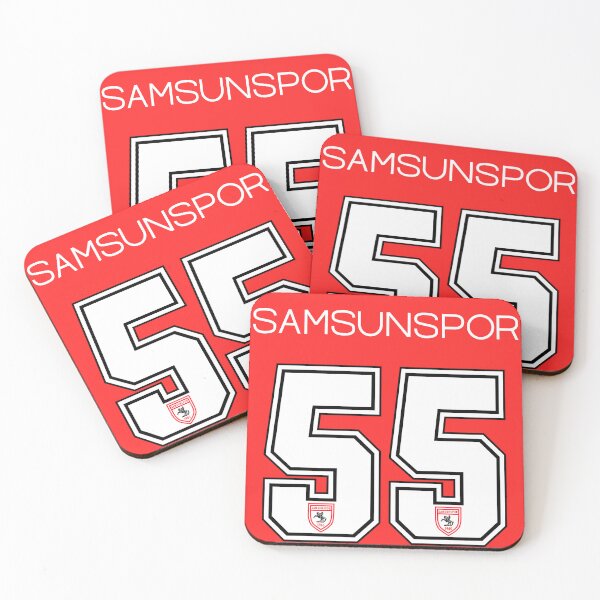 Item preview, Samsunspor 55 Jersey Number Design designed and sold by tarzbol.