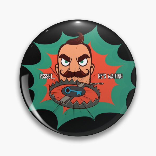 Item preview, Beware the Trap! - Hello Neighbor Fanart designed and sold by Ivy-Triggs.