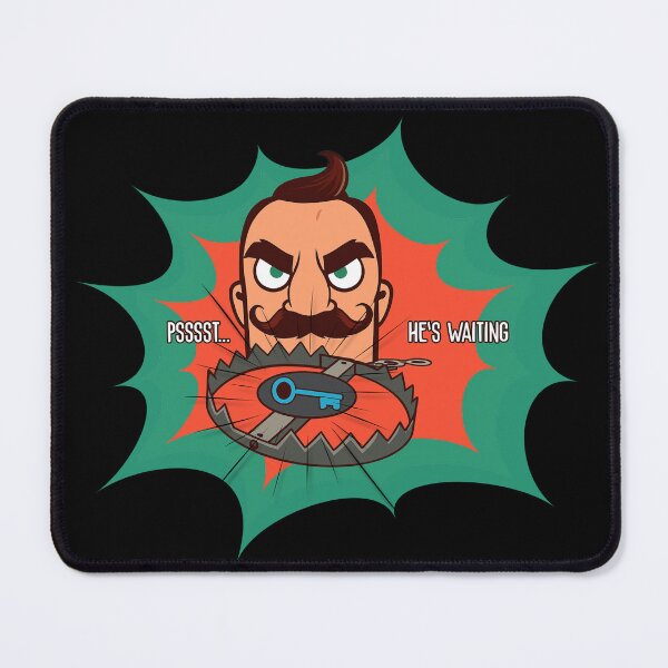 Item preview, Beware the Trap! - Hello Neighbor Fanart designed and sold by Ivy-Triggs.