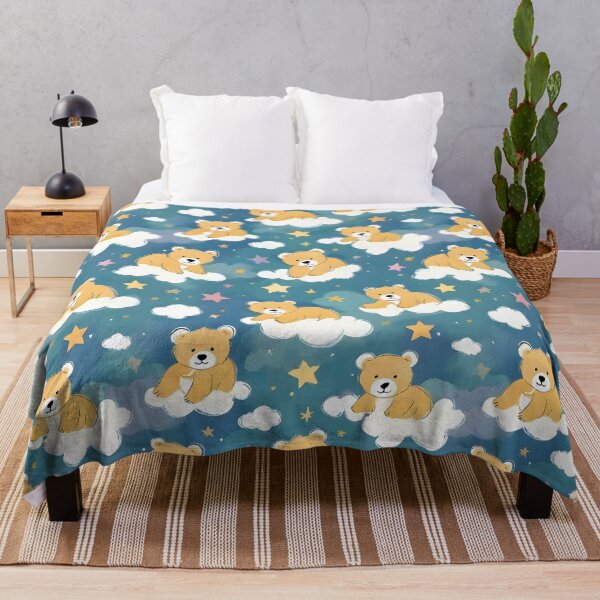 Item preview, Cute Bear Watercolor Pattern – Adorable Wildlife Design designed and sold by Dream Garden.