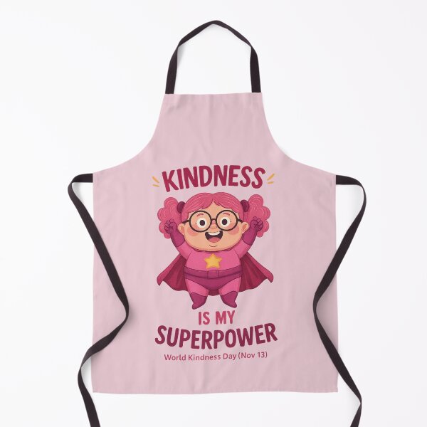 Item preview, Kindness Is My Superpower – Pink Hero Girl designed and sold by HelpHaha.