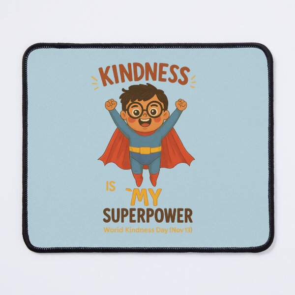 Artikelvorschau, Kindness Is My Superpower – Brave Hero Kid entworfen und verkauft von HelpHaha.