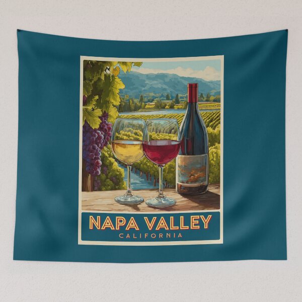 Item preview, Napa Valley California designed and sold by GoodOldVintage.