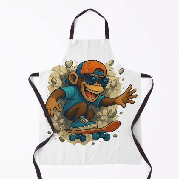 Item preview, Skater Monkey - The Wall designed and sold by RW-Art-Design.