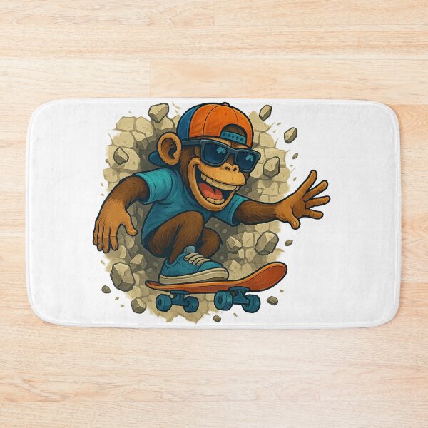 Item preview, Skater Monkey - The Wall designed and sold by RW-Art-Design.