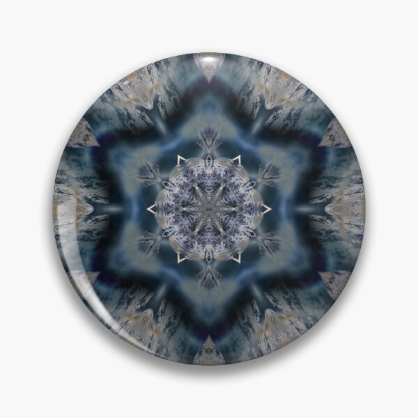 Item preview, Grasshopper in shades of blue – Kaleidoscopic insect of silence / Swiss art photography designed and sold by Raphael Wolf.