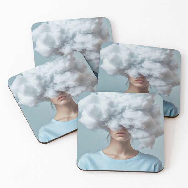 Item preview, Thoughts represented in clouds designed and sold by anytka.