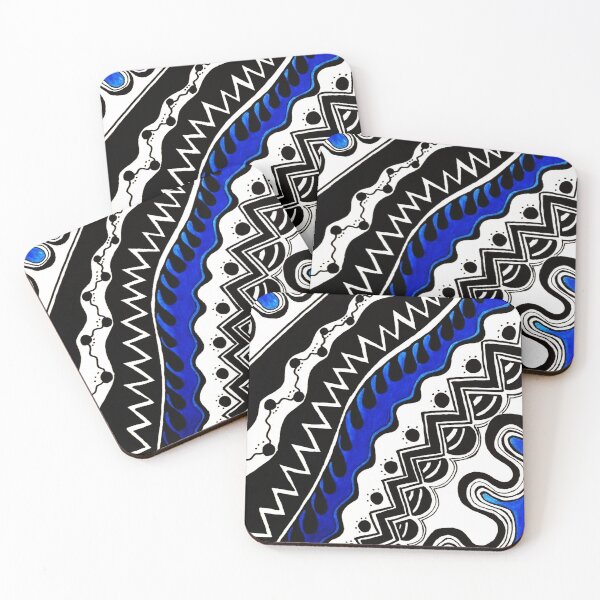 Item preview, Doodle Blues designed and sold by Kelly Fairchild.