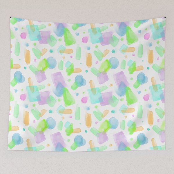 Item preview, Bold Retro Shapes Pattern designed and sold by Nyatimira.