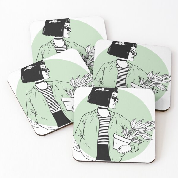 Item preview, Mathilda Plant Symbolism Minimal Art designed and sold by ShiloHall.