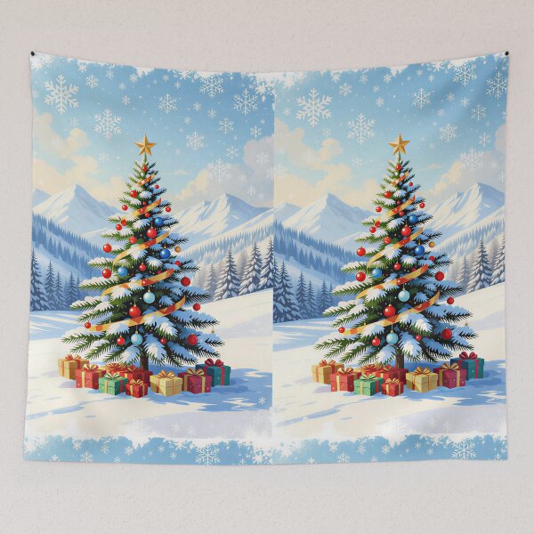 Item preview, Christmas tree, digital art designed and sold by Planet Utoppia.