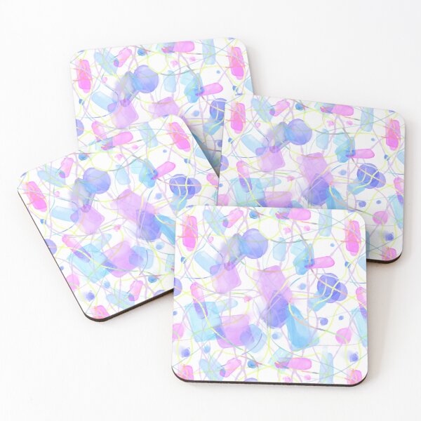 Item preview, Patrón de confeti con formas retro designed and sold by Nyatimira.