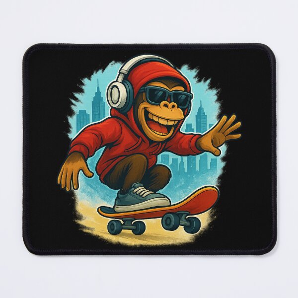 Item preview, Skater Monkey - City designed and sold by RW-Art-Design.