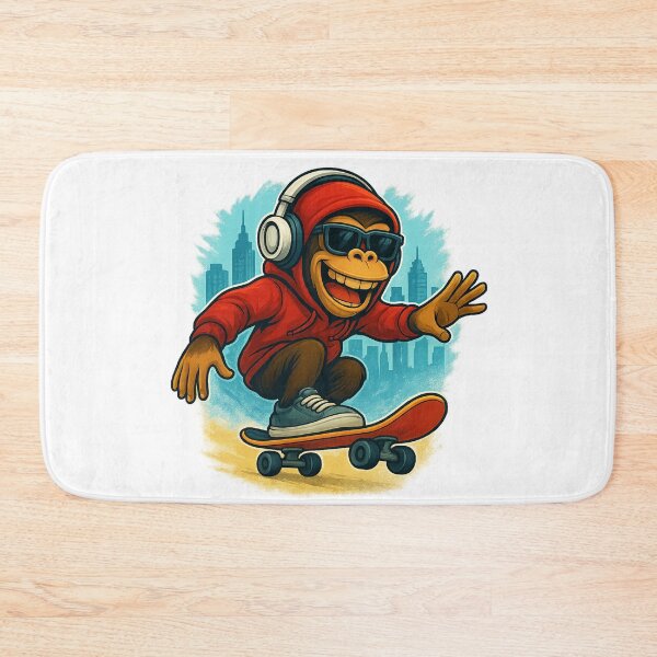 Item preview, Skater Monkey - City designed and sold by RW-Art-Design.