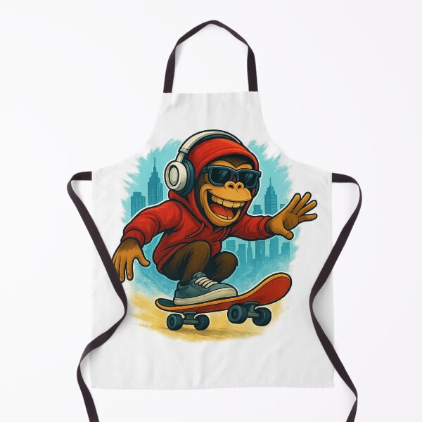 Item preview, Skater Monkey - City designed and sold by RW-Art-Design.