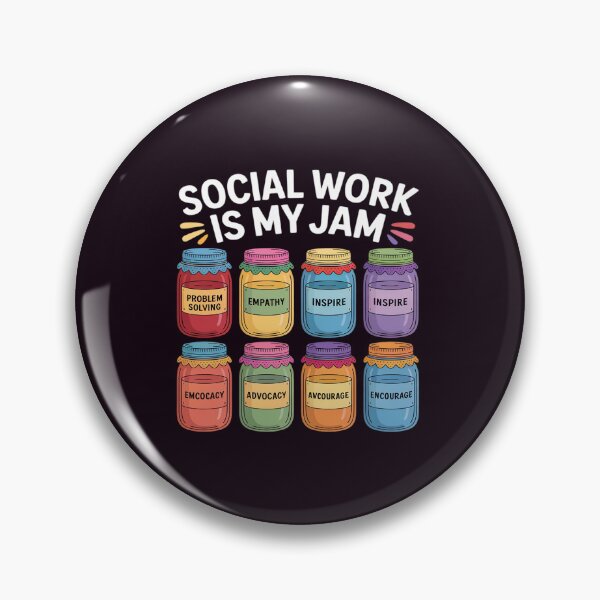 Item preview, Social Work Is My Jam Advocate Support School Social Worker designed and sold by JonBarnes22.
