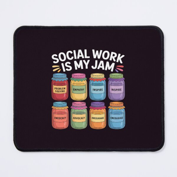 Item preview, Social Work Is My Jam Advocate Support School Social Worker designed and sold by JonBarnes22.