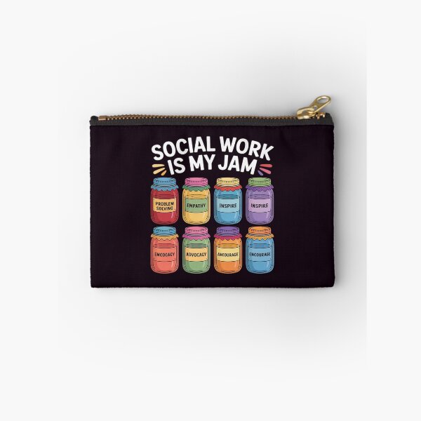 Item preview, Social Work Is My Jam Advocate Support School Social Worker designed and sold by JonBarnes22.