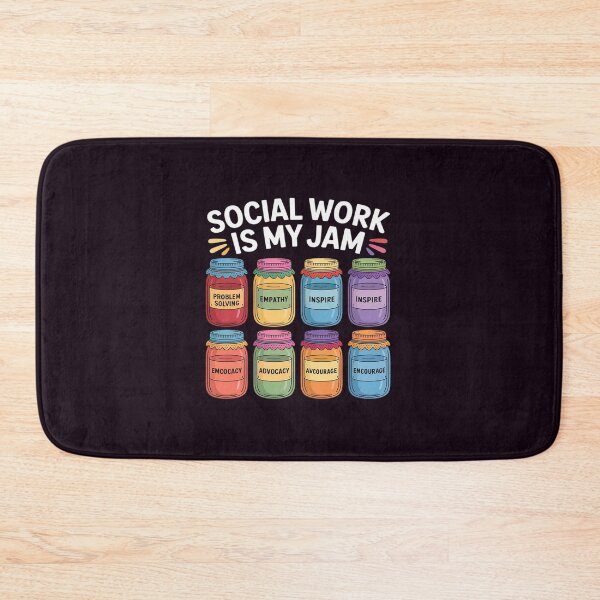 Item preview, Social Work Is My Jam Advocate Support School Social Worker designed and sold by JonBarnes22.
