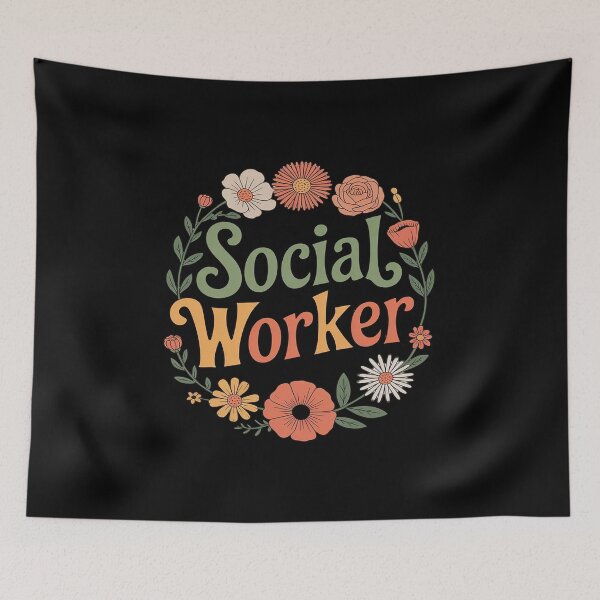 Item preview, Social Worker Flower Grow Social Work Life designed and sold by JonBarnes22.