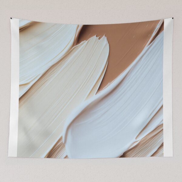 Item preview, Vibrant paint strokes on canvas designed and sold by anytka.