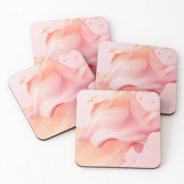 Item preview, Soft pastel pink fluid splashing designed and sold by anytka.