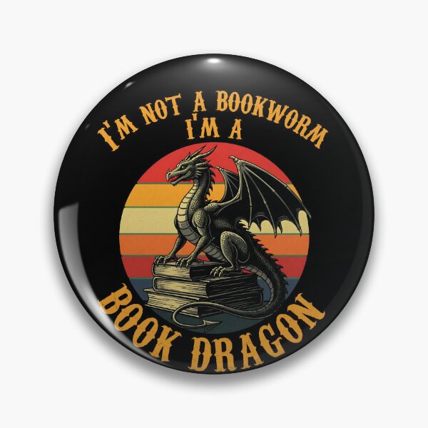 Item preview, Book Dragon Fantasy Vintage Retro Book Lovers designed and sold by VinsendDraconi.
