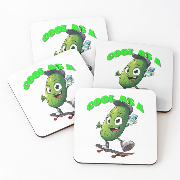 Item preview, "Cool as a" – Cucumber Skating. designed and sold by yoyola999.