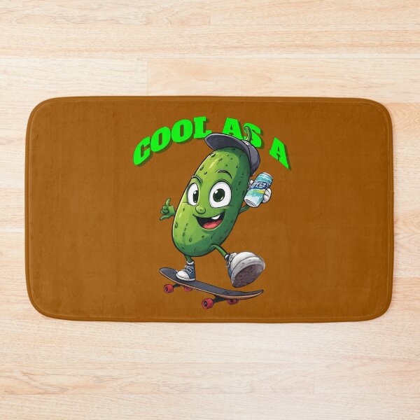 Item preview, "Cool as a" – Cucumber Skating. designed and sold by yoyola999.