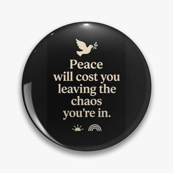 Item preview, peace will cost you living in chaos that your in designed and sold by Serendipity Woksape.