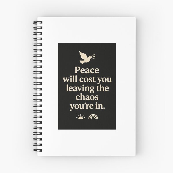 Item preview, peace will cost you living in chaos that your in designed and sold by Serendipity Woksape.