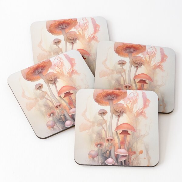 Item preview, Artful colorful mushrooms designed and sold by anytka.