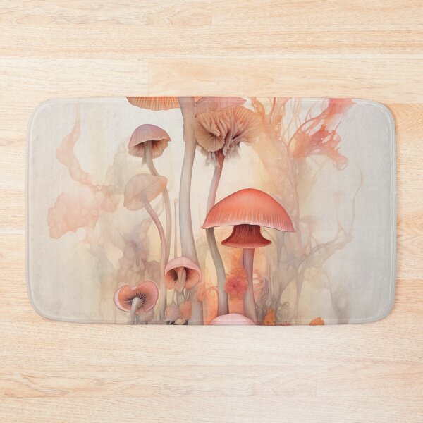 Item preview, Artful colorful mushrooms designed and sold by anytka.