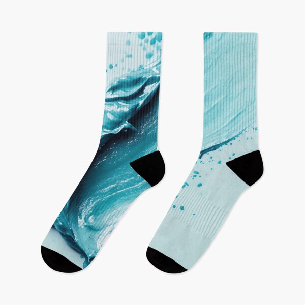 Item preview, Blue paint streak on surface designed and sold by anytka.