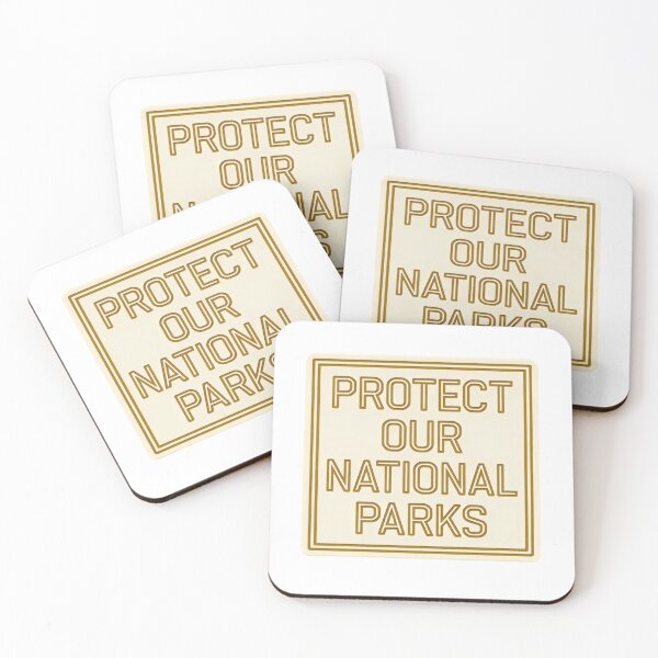 Item preview, Protect Our National Parks Save The Environment Green Trees Climate Action designed and sold by HumansStuck12.