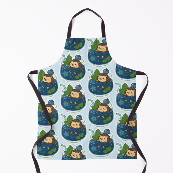 Artikelvorschau, Blaubeer-Mojito-Igel | Kawaii Cocktail Sticker entworfen und verkauft von Tiny Joy World.