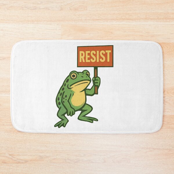 Item preview, Resilient Frog, Protest for Change Design designed and sold by Ketsuruii shop.