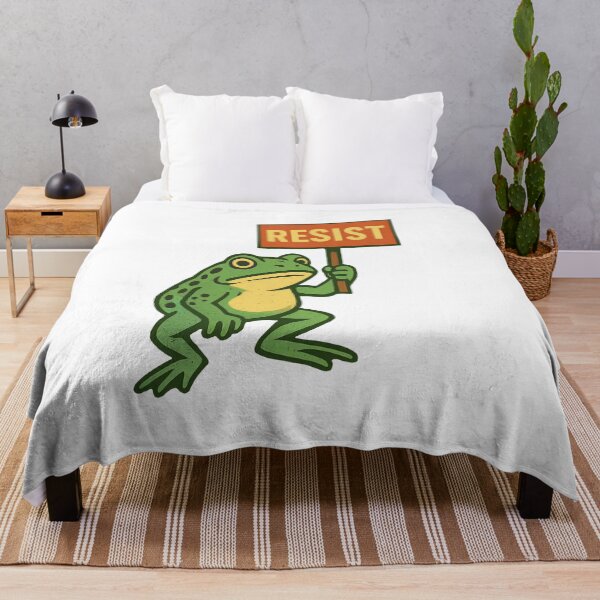 Item preview, Resilient Frog, Protest for Change Design designed and sold by Ketsuruii shop.