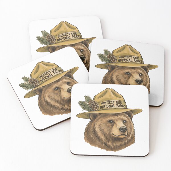 Item preview, Protect Our National Parks Bear Resist Fascism Anti Trump Save The Forest Climate Justice designed and sold by HumansStuck12.