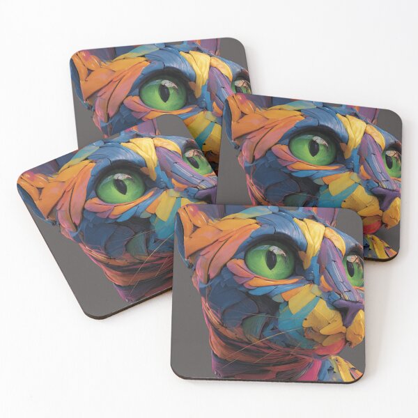 Item preview, Vivid Vision Cat designed and sold by PlengPoomofArts.