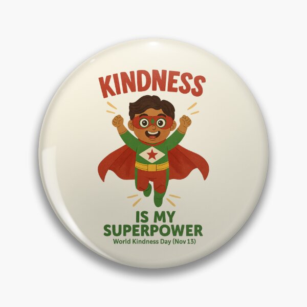Item preview, Kindness Is My Superpower – Mexican Hero Kid designed and sold by HelpHaha.