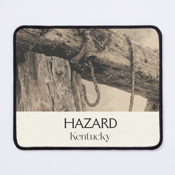 Item preview, Hazard Kentucky Coal Miner Helmet | Appalachian History Poster designed and sold by TuncGK.