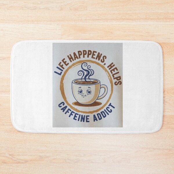 Item preview, Life Happens, Coffee Helps! designed and sold by CuteOasis.