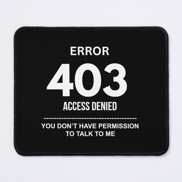 Item preview, Error 403 Access Denied you don't have permission to talk to me Tanktop designed and sold by loccotown168.