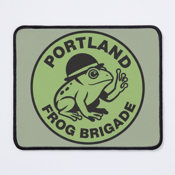 Item preview, Portland Frog Brigade | Portland Protest Frog Emblem Design designed and sold by Essémké.