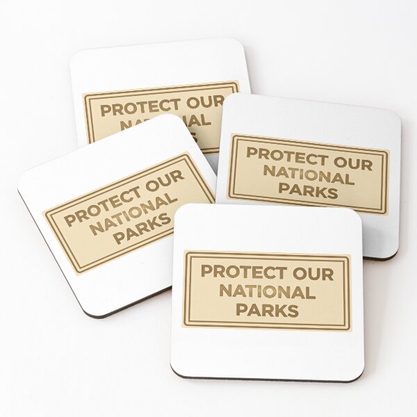 Item preview, Protect Our National Parks Save The Environment Green Trees Climate Future designed and sold by HumansStuck12.