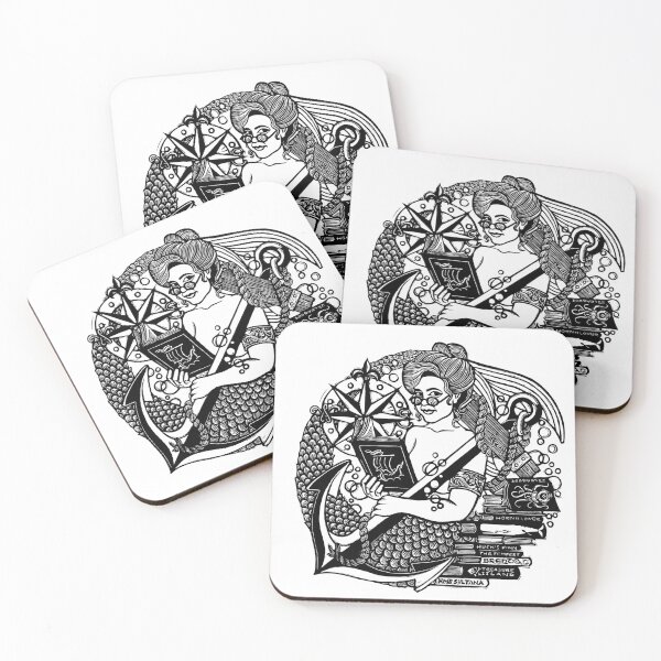 Item preview, The Well-Read Mermaid designed and sold by NedBustard.