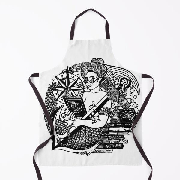 Item preview, The Well-Read Mermaid designed and sold by NedBustard.