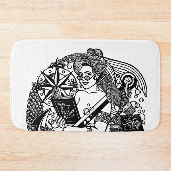 Item preview, The Well-Read Mermaid designed and sold by NedBustard.