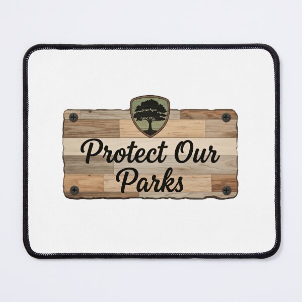 Item preview, Protect Our National Parks Save The Environment Green Trees Climate Change designed and sold by HumansStuck12.